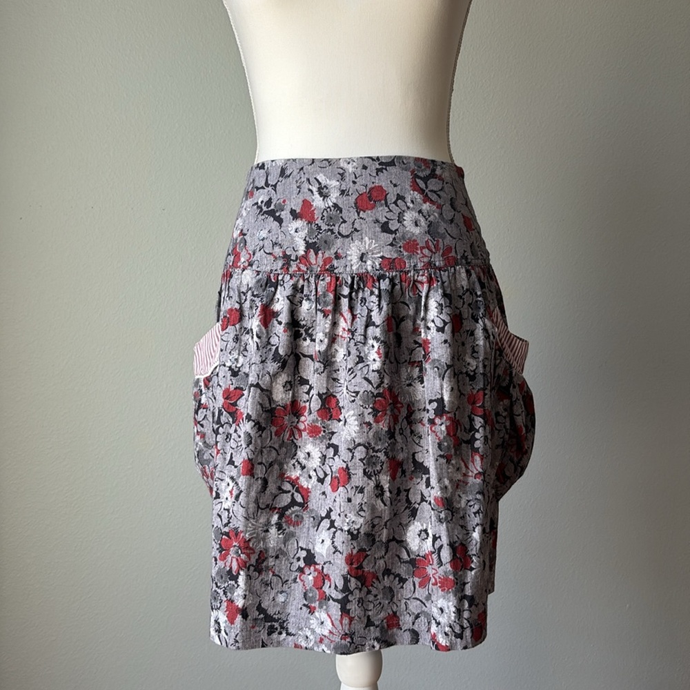 Boho Drop Waist Foraging Skirt